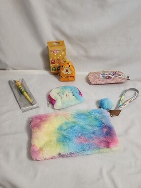 Loungefly Rainbow Brite Bagcharm, Lady & The Tramp Pouch w/ Accessories